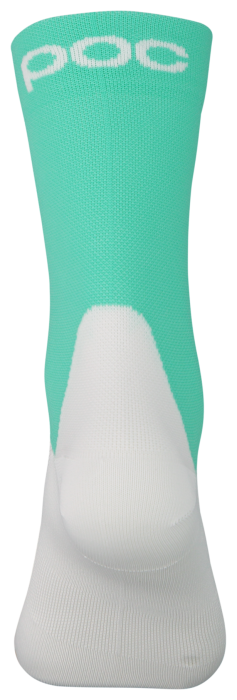 Шкарпетки велосипедні POC Essential Road Sock, Fluorite Green/Hydrogen White, S
