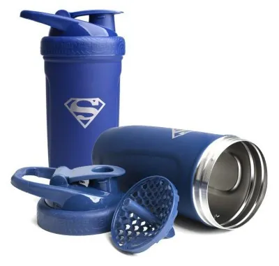 Шейкер спортивний SmartShake Reforce 900ml DC Superman