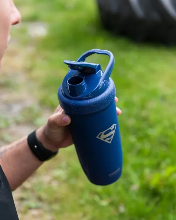 Шейкер спортивний SmartShake Reforce 900ml DC Superman