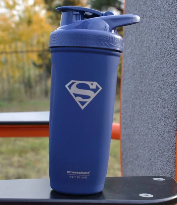 Шейкер спортивний SmartShake Reforce 900ml DC Superman