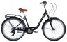 Велосипед 26" Dorozhnik LUX AM 2024 (черный (м)), укр