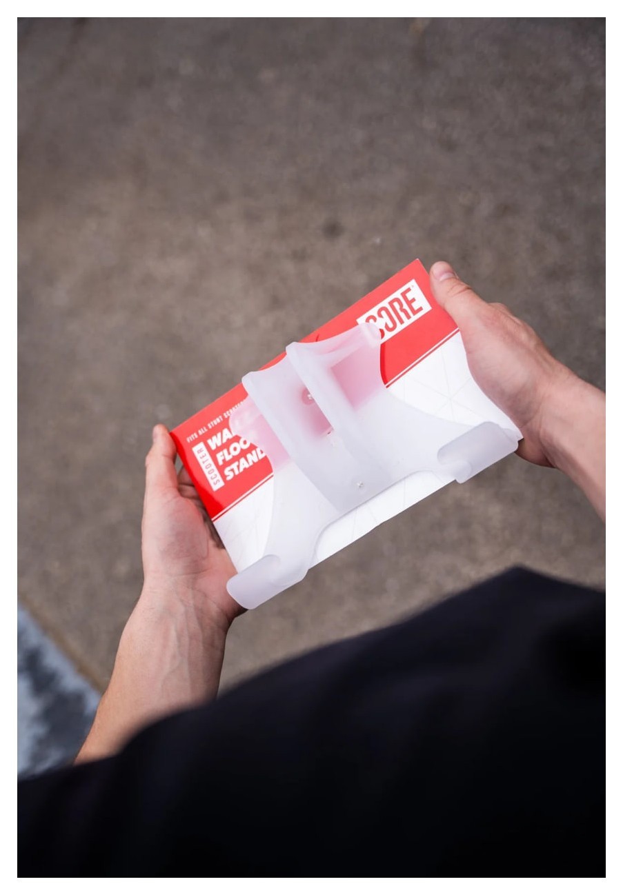 Підставка для самокату настінна та підлогова Core - Clear