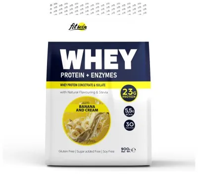 Whey - 900g Banana and Cream