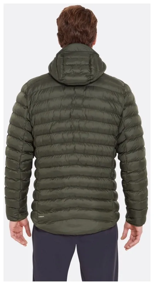 Зимова чоловіча куртка Rab Cirrus Alpine Jacket, Black (L)