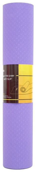 Коврики спортивные Cornix TPE 183 x 61 x 0.6 см для йоги и фитнеса XR-0004 Violet/Purple