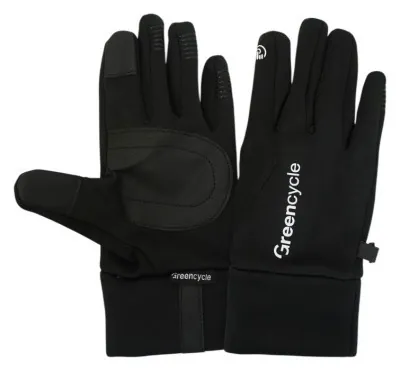 Перчатки Green Cycle Frost с закрытыми пальцами XL черные