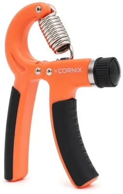 Еспандер кистьовий Cornix 5-60 кг з регульованим навантаженням XR-0143 Orange/Black