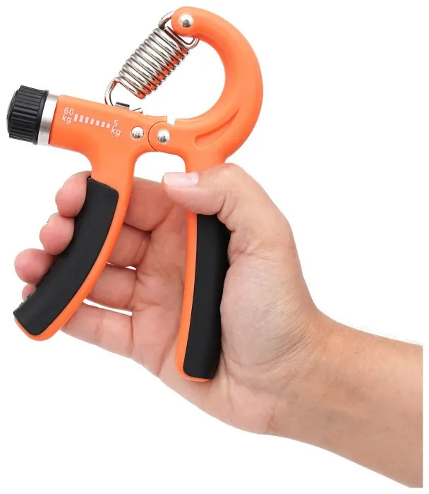 Еспандер кистьовий Cornix 5-60 кг з регульованим навантаженням XR-0143 Orange/Black