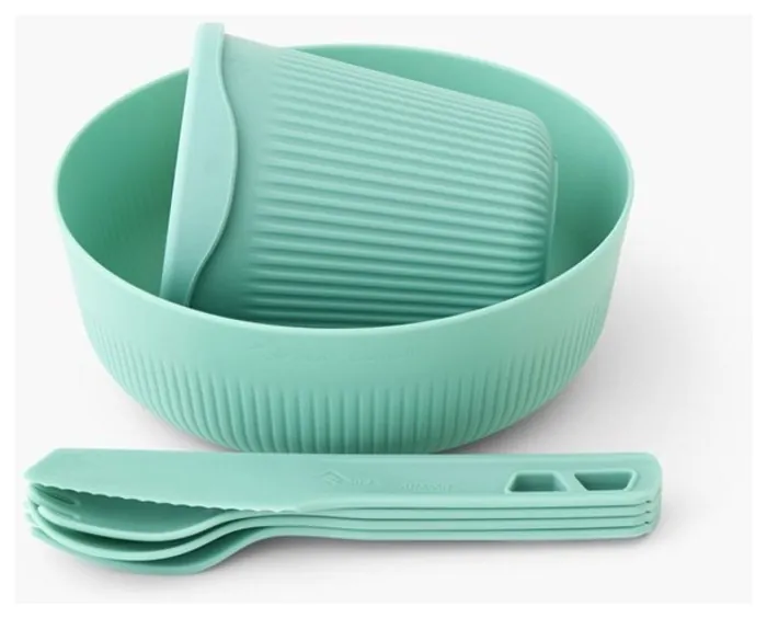 Набор посуды Sea to Summit Passage Dinnerware Set, 1P, 6 Piece, Aqua Sea Blue