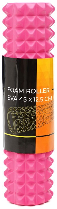 Масажний ролик Cornix EVA 45 x 12.5 см (валик, роллер) XR-0332 Pink