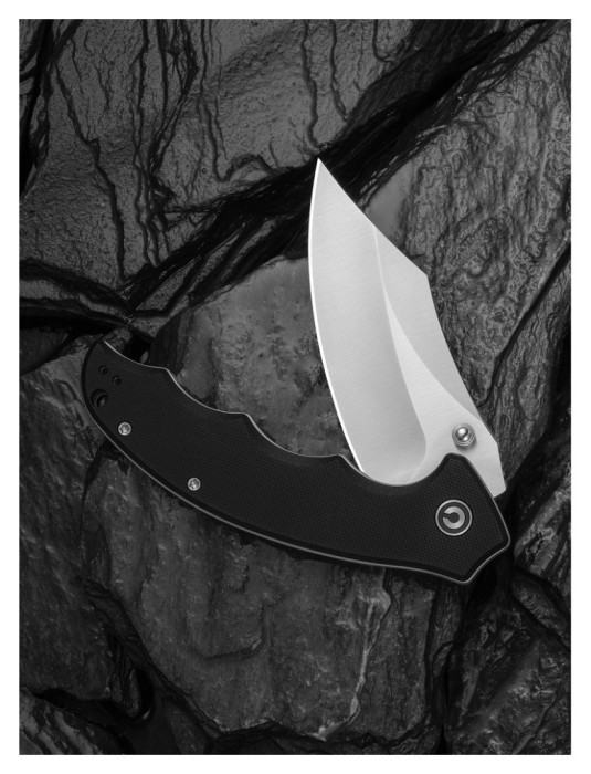 Ніж складаний туристичний Civivi Pentad (8.8 см) Nitro-V / G10 чорний