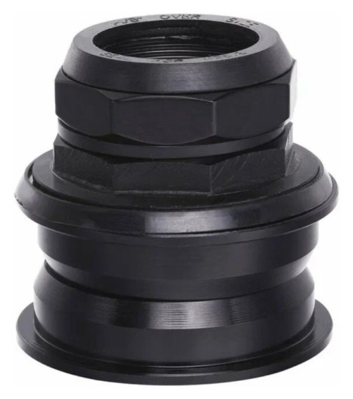 Рулевая колонка резьбы. п/интегр. 1-1/8" KENLI KL-B320 на пром.подшипн. черный (м) (комплект) (черный (м))