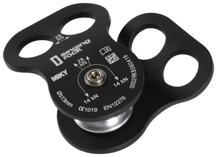 Блок-ролик Singing Rock Pulley Miky, Black, р.