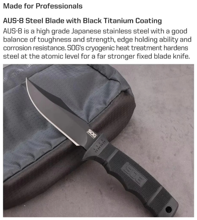 Нож SOG SEAL Pup Elite Mini