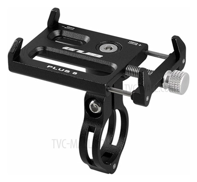 Тримач для смартфона 3,5-6,2" AL з кріпленням, що обертається на кермо GUB PLUS 8 чорний, укр, укр