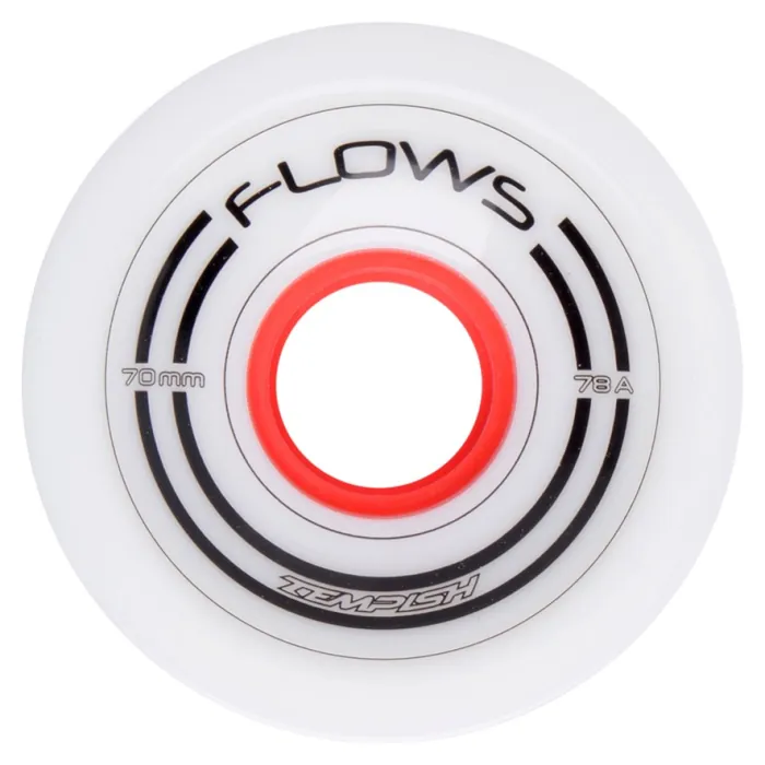 Колеса для лонгборда Tempish FLOWS 70x51 78A/white (4 шт.)