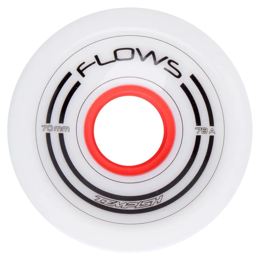 Колеса для лонгборда Tempish FLOWS 70x51 78A/white (4 шт.) (SPT_106100150/white)