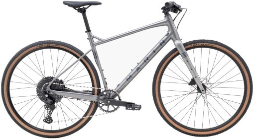 Велосипед 28" Marin DSX 1 рама - L 2024 Gloss Black Chrome/Charcoal — 