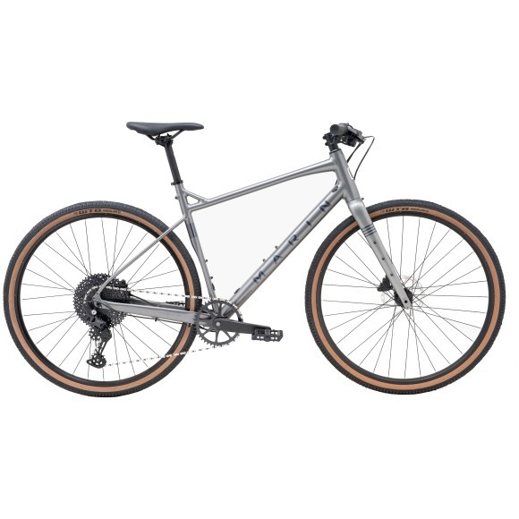 Велосипед 28" Marin DSX 1 рама - L 2024 Gloss Black Chrome/Charcoal