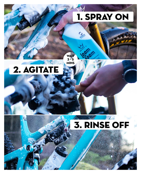 Набор для мойки Peaty's Gift Pack, Wash Degrease Lubricate Dry, шампунь 1L / шампунь концентрат 1L