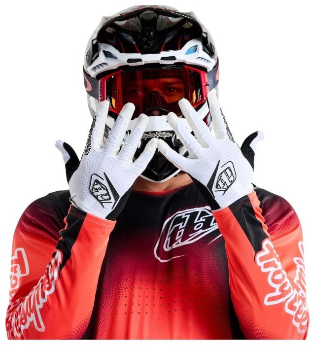 Вело рукавички TLD AIR GLOVE; MONO [WHITE] L