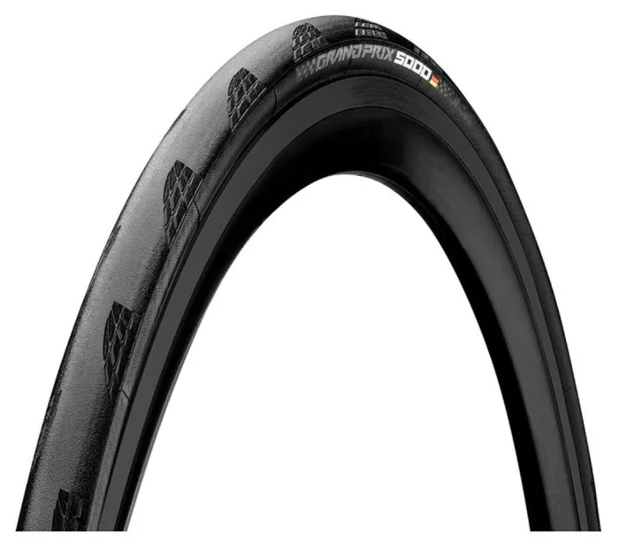 Покришка Continental Grand Prix 5000 - 28" | 700 x 23C, чорна, складна, skin