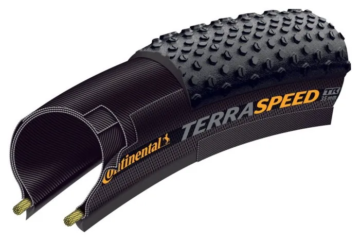 Покришка безкамерна Continental Terra Speed ProTection-27.5 " x 1.50 / 650 x 40B, чорна, складна, skin
