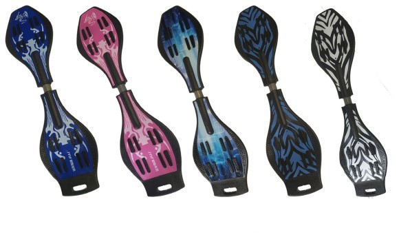 Двоколісний скейт (ripstik) 633 Bavar Sport (блакитний), укр