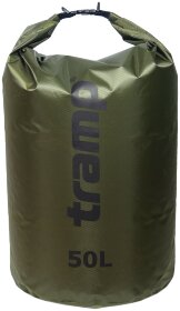 Гермомішок TRAMP PVC Diamond Ripstop 50л UTRA-208, Оливковий