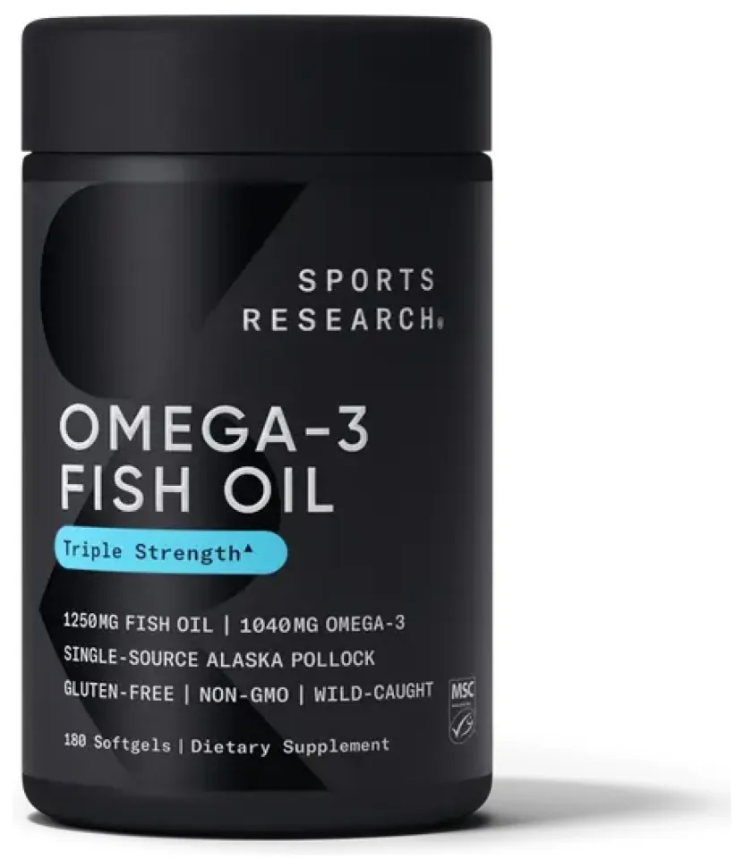 Omega-3 Fish Oil Alaska 1250mg - 180 softgels