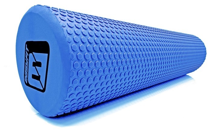 Масажний ролик EasyFit Foam Roller 60 см Чорний, укр, укр