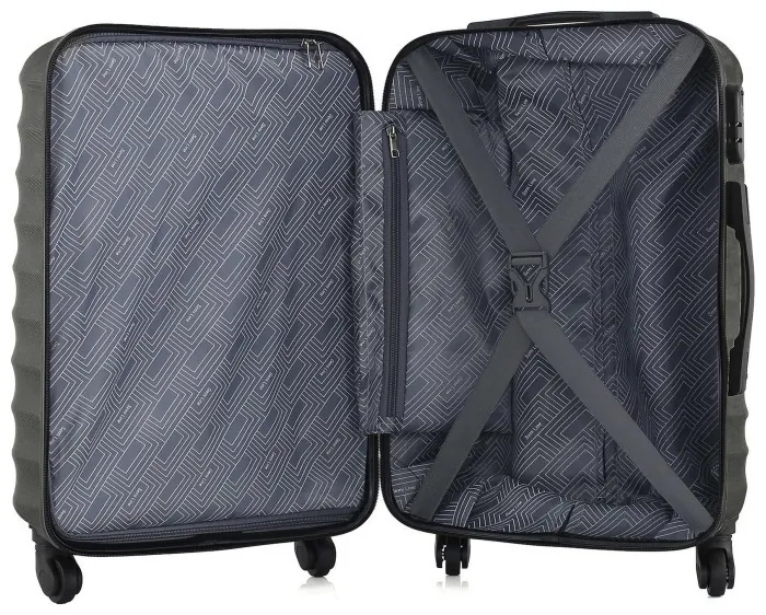 Валіза Semi Line 24" (M) Black (T5634-2)