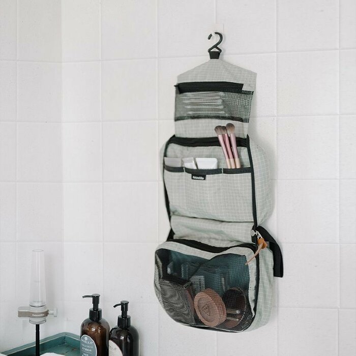 Косметичка Naturehike NH20SN010, розмір L, чорна, укр, укр