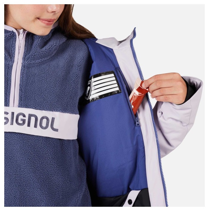 Куртка для зимних видов спорта ROSSIGNOL (RLNYJ06) JR STRAWPILE JKT 2026