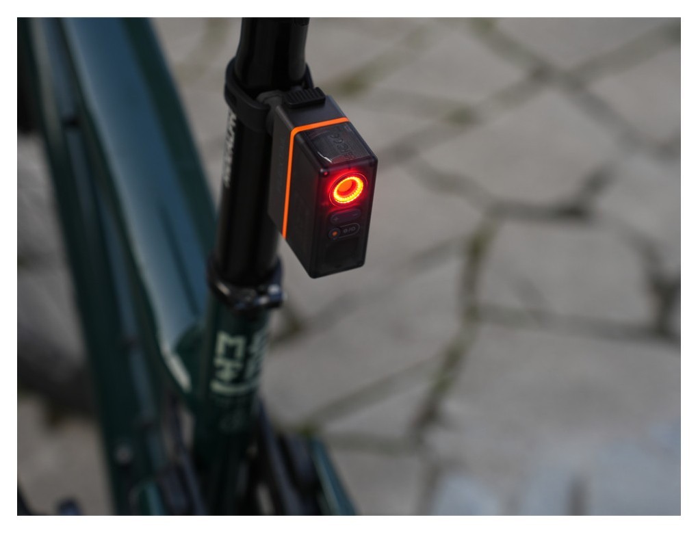 Велосипедний міні насос-задня фара Flextail Tiny Tire Pump ACS, чорний, укр, укр