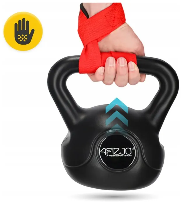 Лямки для станової тяги 4FIZJO Deadlift Straps Red (P-5905973402286)