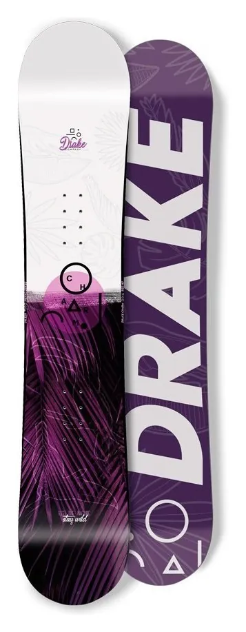 Сноуборд Drake CHARM 147 Violet/white (76221042) (151 см violet, white)