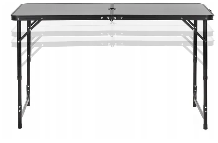 Стол кемпинговый Springos 120 x 60 см складной CS0183 Grey/Black