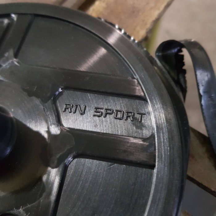 Штанга олімпійська 220 кг з гумовими металевими дисками RN-Sport, укр, укр