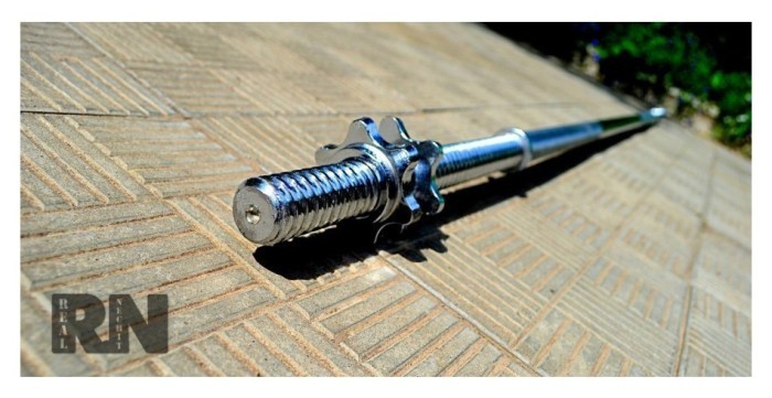 Гриф прямий, хромований 150 см - 28 мм