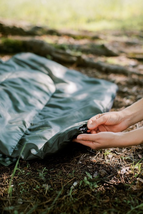 Спальний мішок Totem Ember Plus одеяло з капюшом правий olive 190/75 UTTS-014, укр, укр