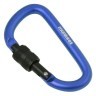 Munkees 3248 карабин D with Screw Lock 8 mm x 80 mm dark blue