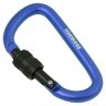 Munkees 3248 карабин D with Screw Lock 8 mm x 80 mm dark blue Фото - 1