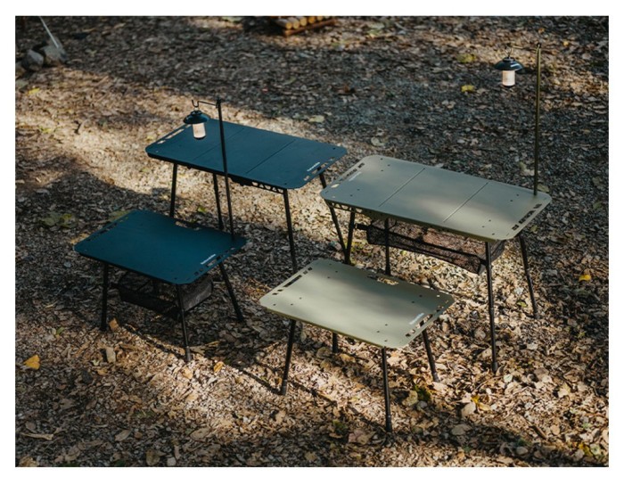 Складаний стіл Naturehike CNK2450JJ025, 80х40 см, алюміній, чорний
