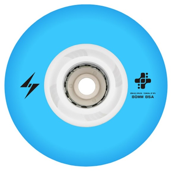 Micro колеса Flash NEW 76 mm blue, укр
