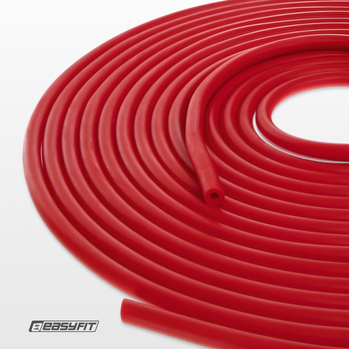 Борцівська резина EasyFit - джгут 10 м червоний (Hard)