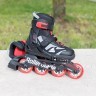 Комплект роликовые коньки Rollerblade Microblade black-red + защита Фото - 7
