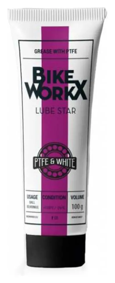 Густе Мастило BikeWorkX Lube Star White тюбик 100 г. (OBOD_LUBEW/100)
