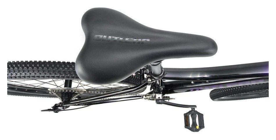 Велосипед Outleap Grace Elite 27,5" M Black Violet, укр, укр