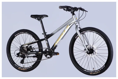 Велосипед AL 24" Formula F-1 DD CS рама-11" серебристо-черный 2026